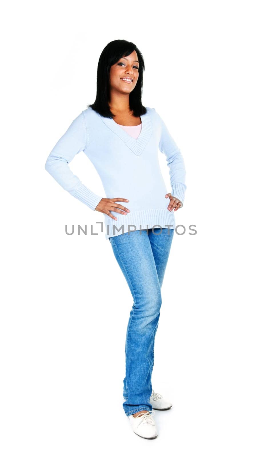 Confident young woman
