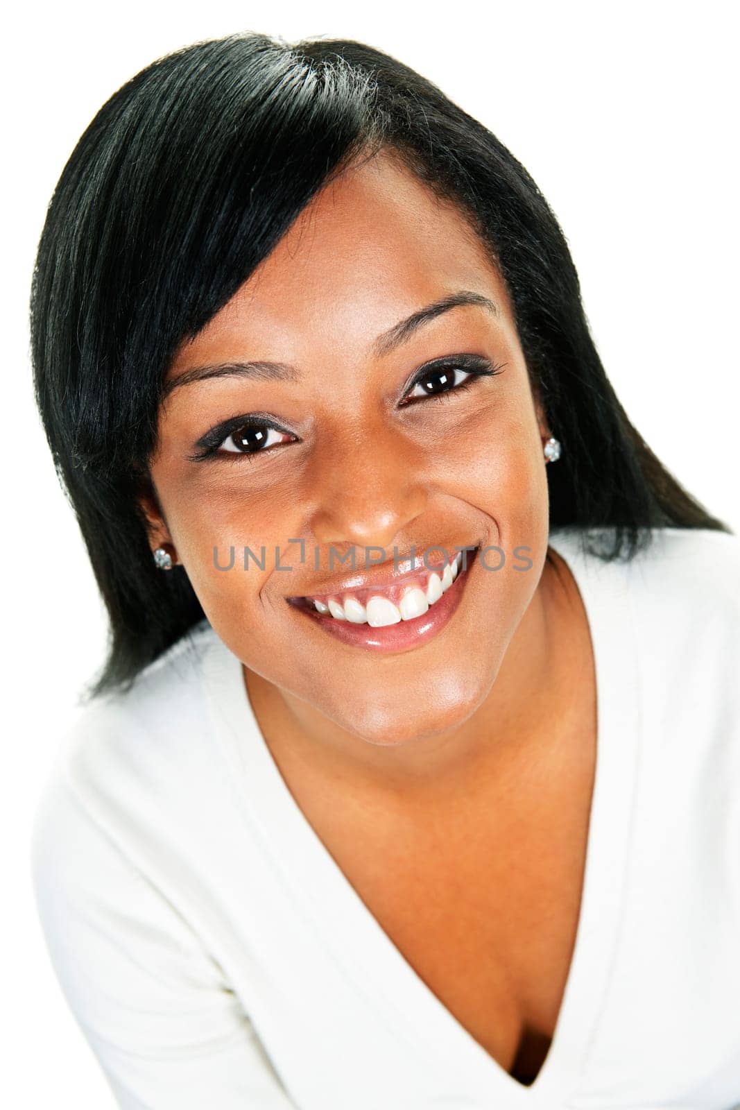 Young woman smiling