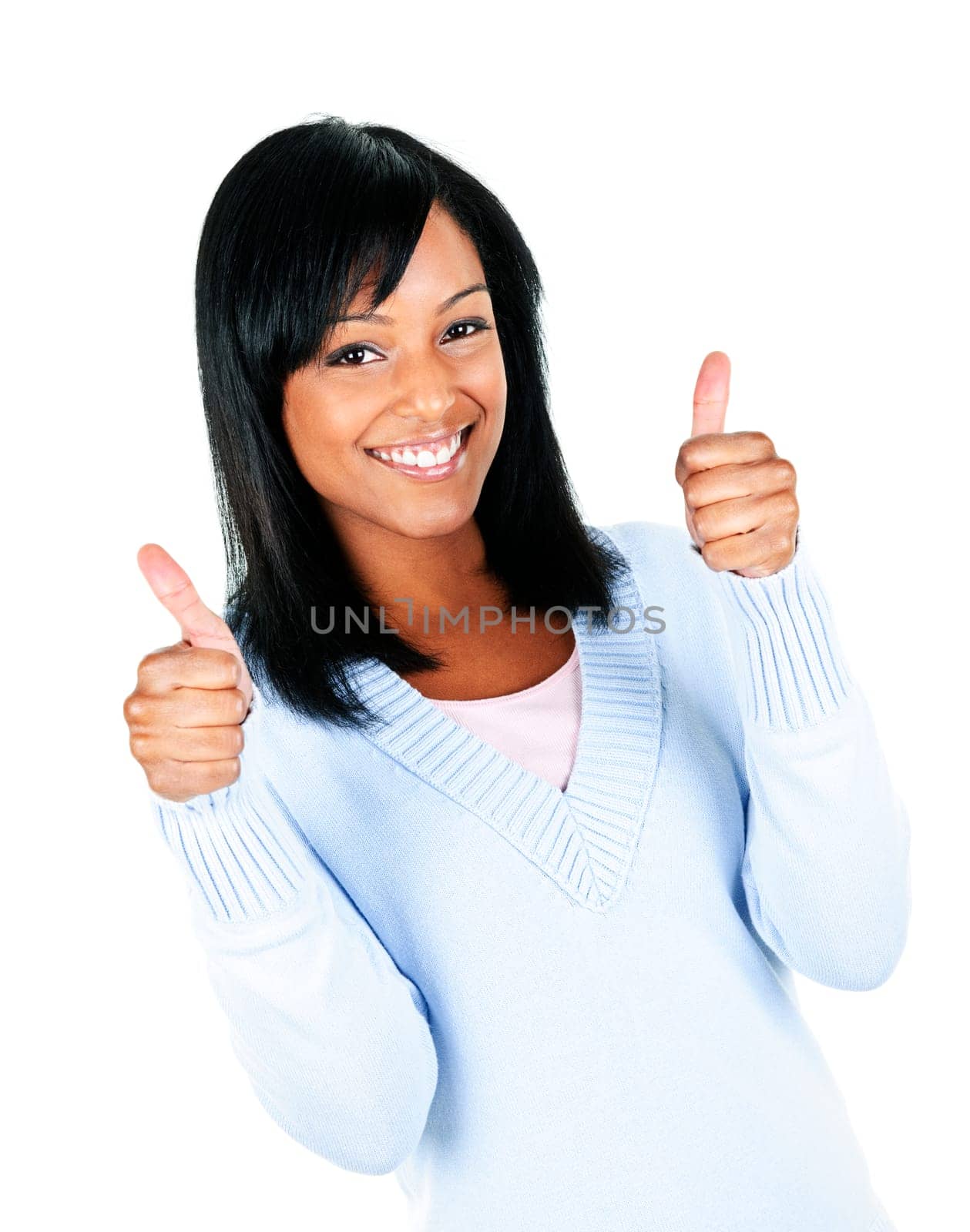 Smiling young woman