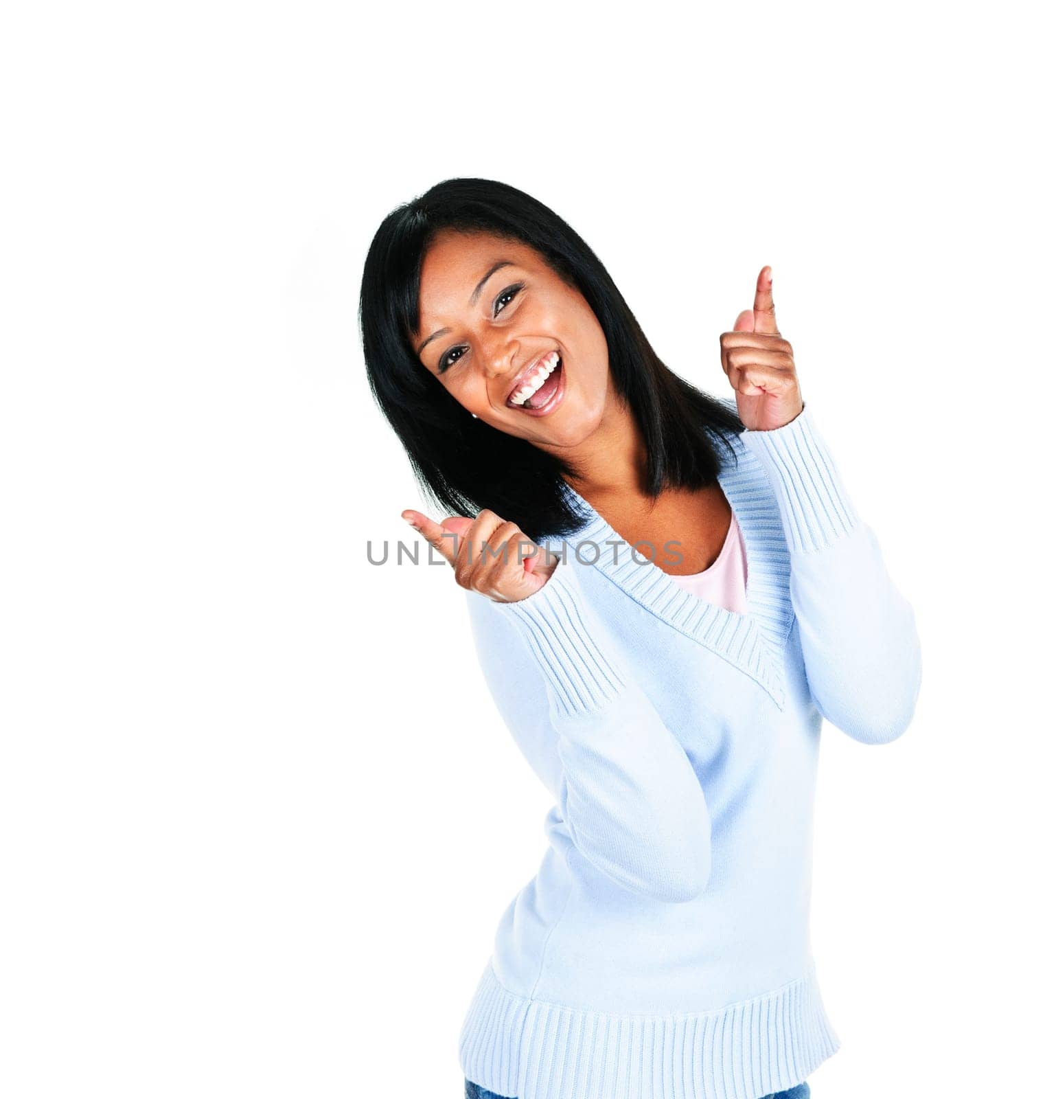 Smiling young woman