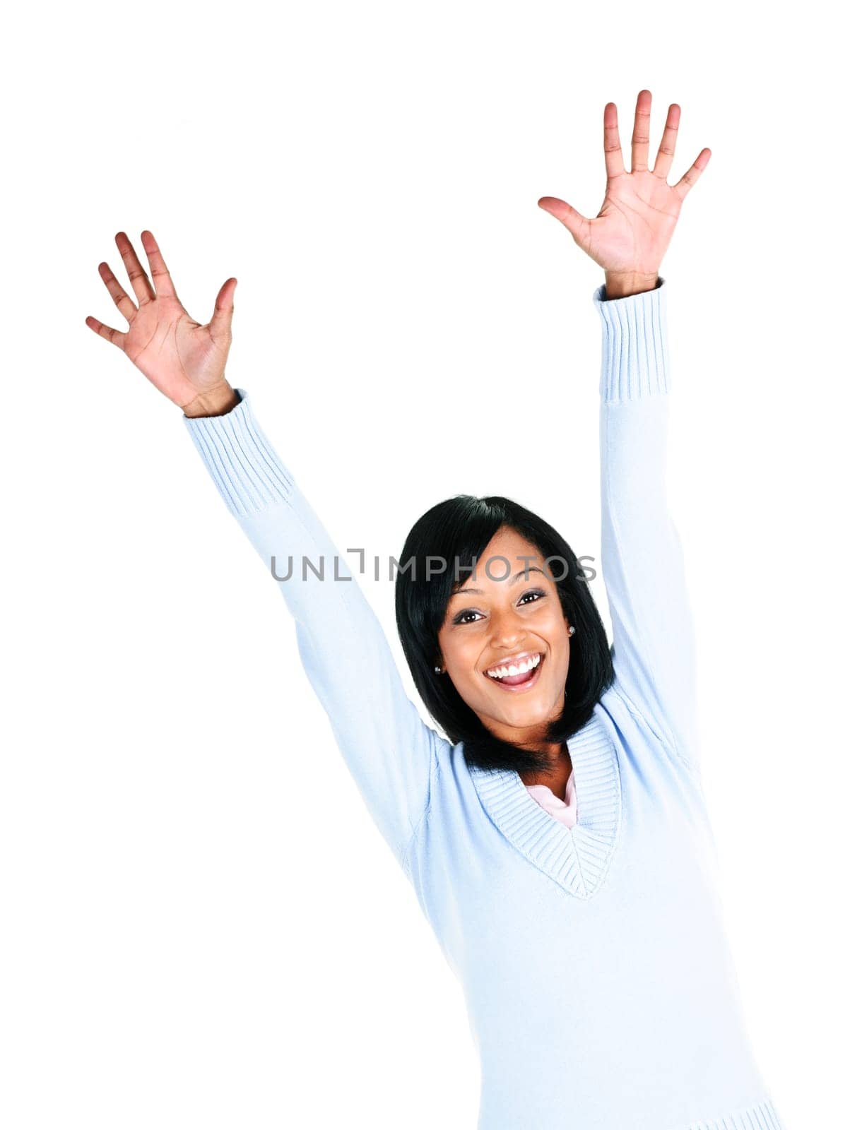 Happy young woman