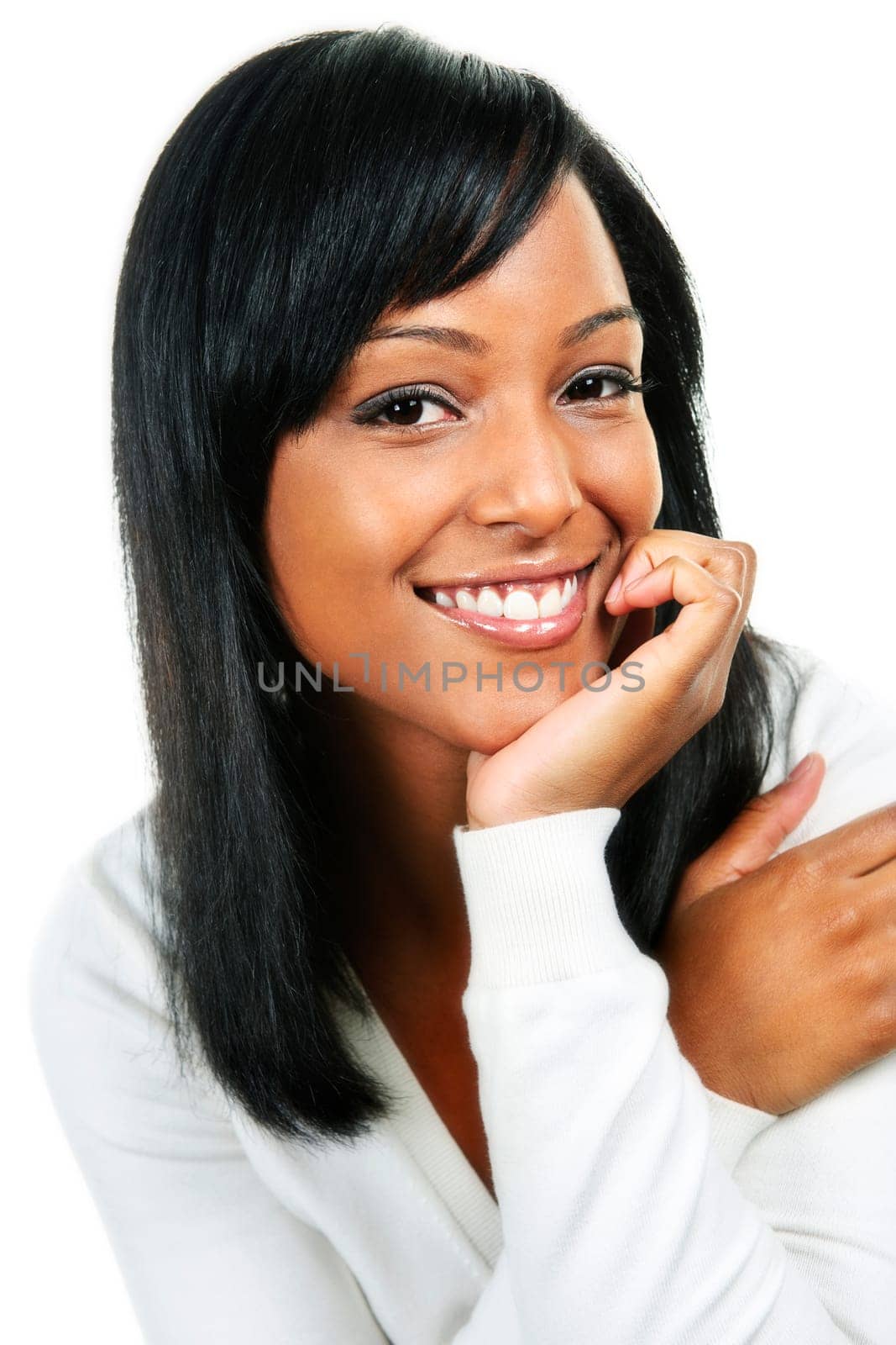 Young woman smiling