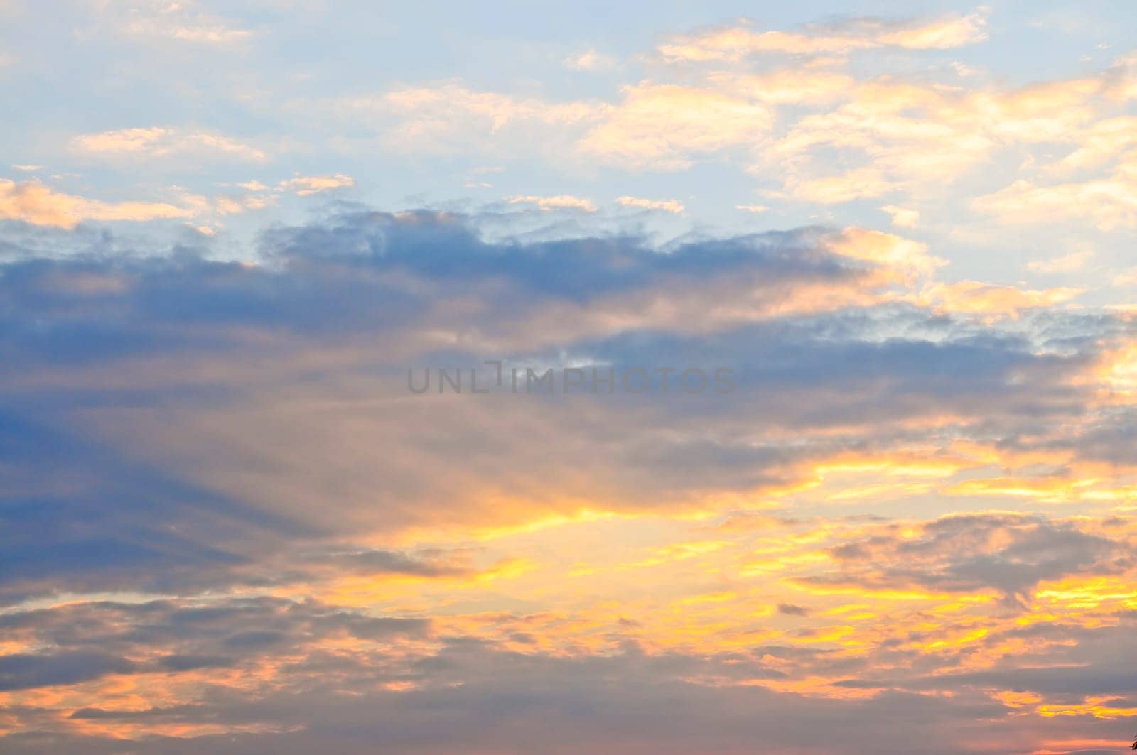 Sunset sky