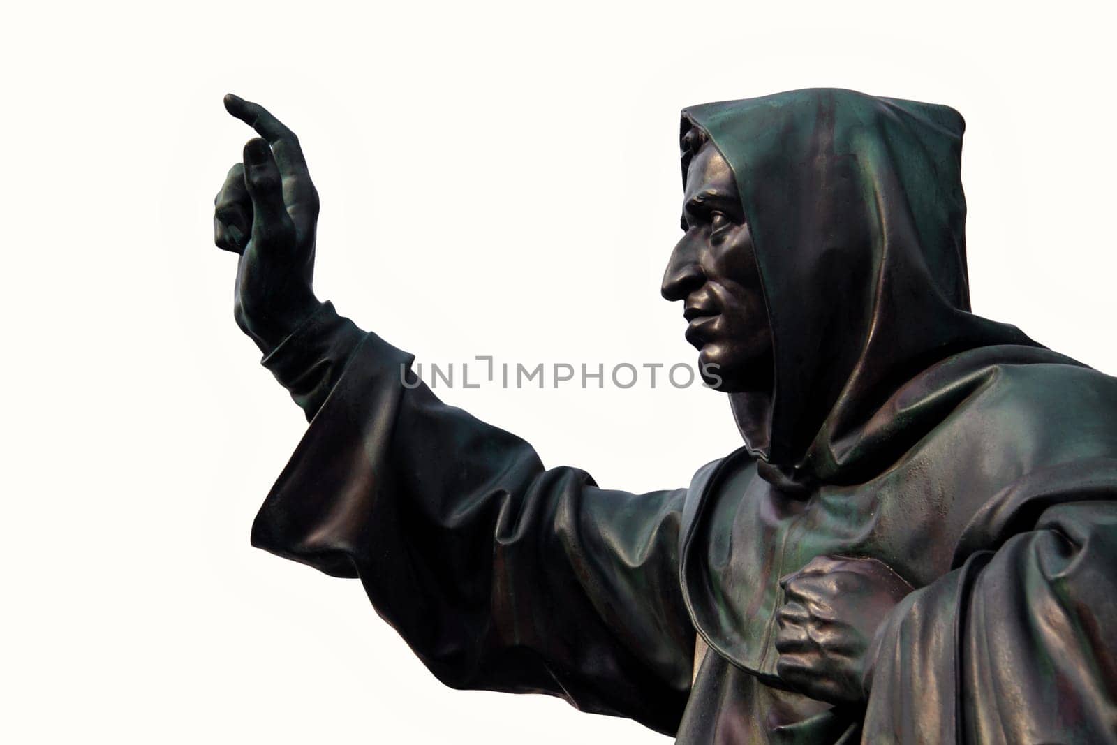 Medieval fanatic or divinely gifted prophet? Girolamo "Hieronymus"" Savonarola (b. 1452),Italian Dominican friar and penitential preacher,de facto ruler of Florence from 1494 until his execution in 1498."