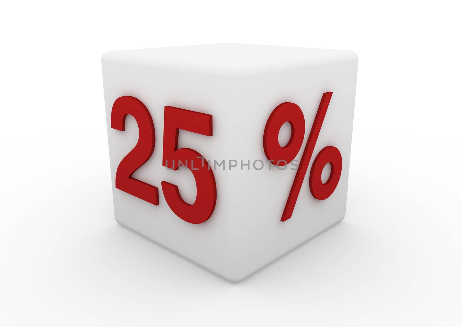 3D Sale Cube