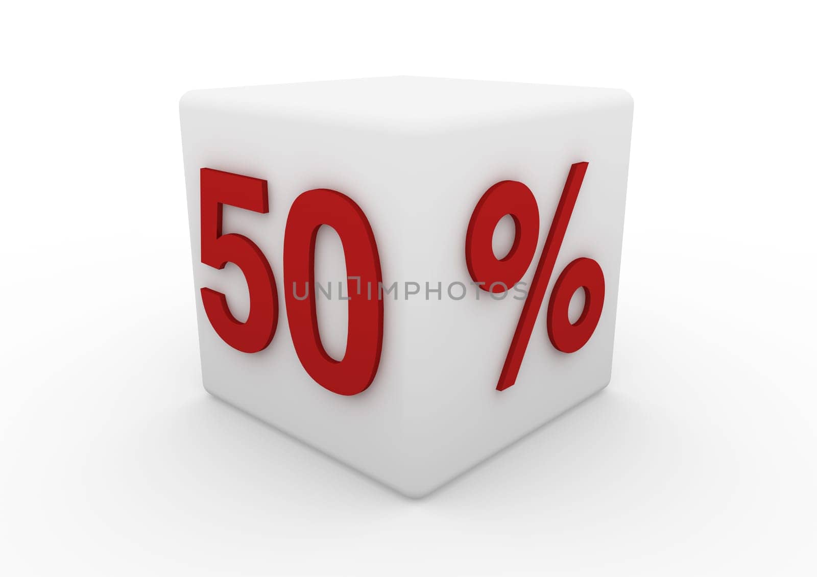 3D Sale Cube