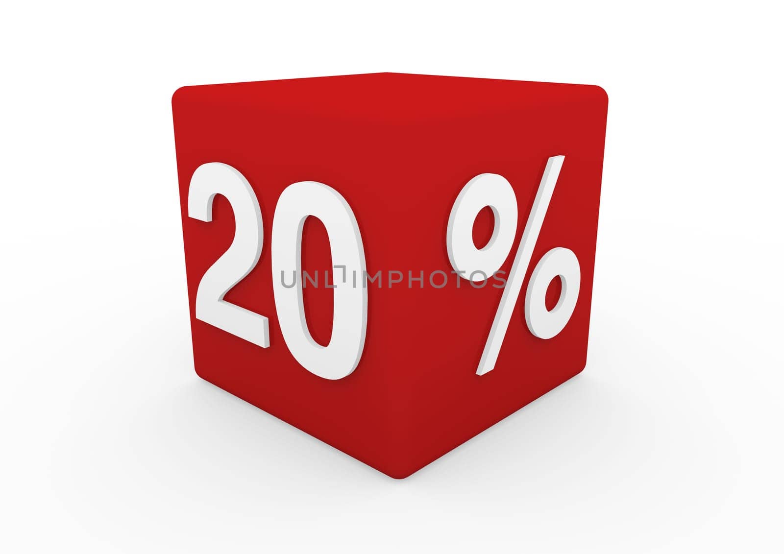 3D Sale Cube