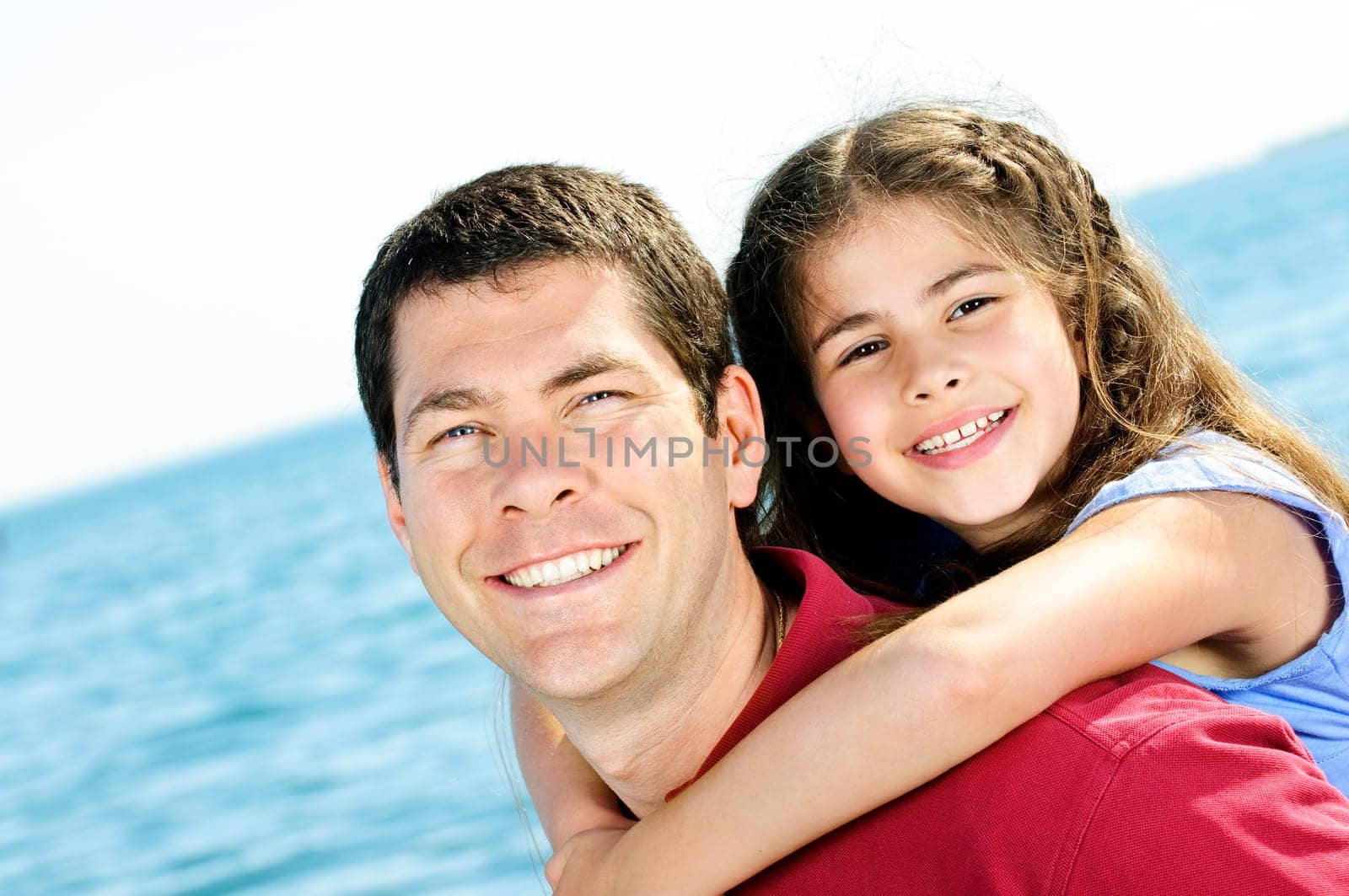 Father and daughter