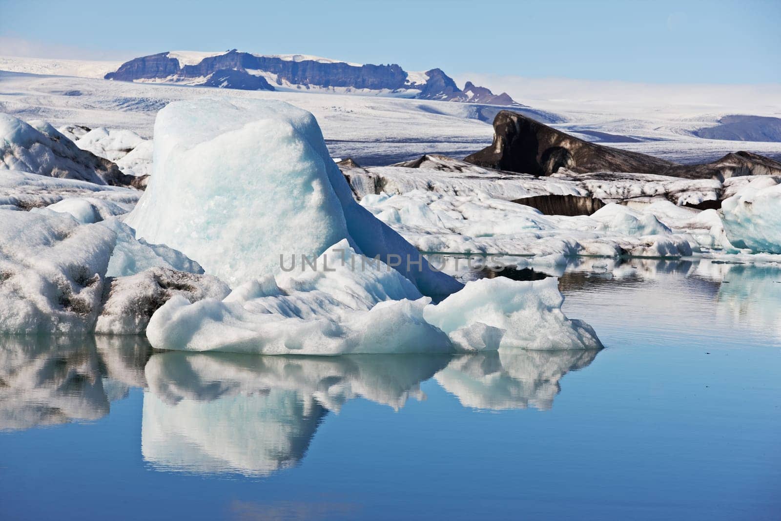 Jokulsarlon Glacial Lagoon, Vatnajokull, Iceland