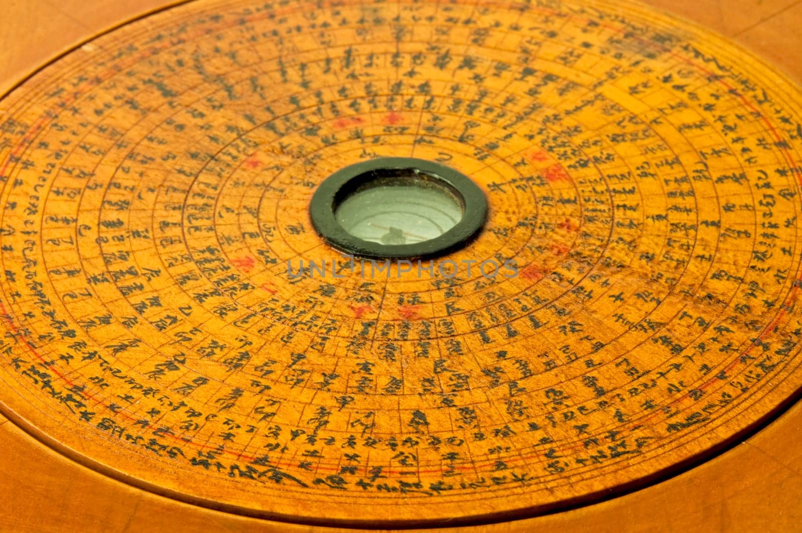 antique Fengshui compass from China