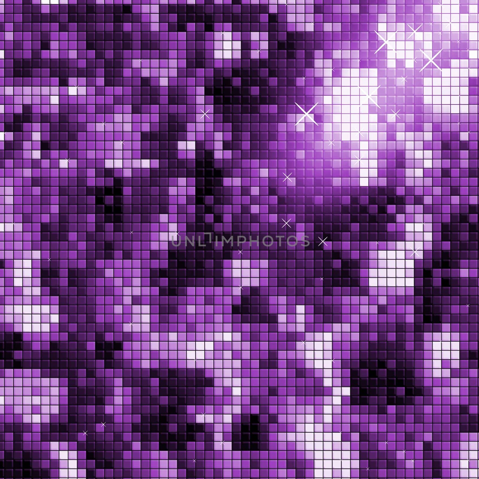 Disco background in modern purple