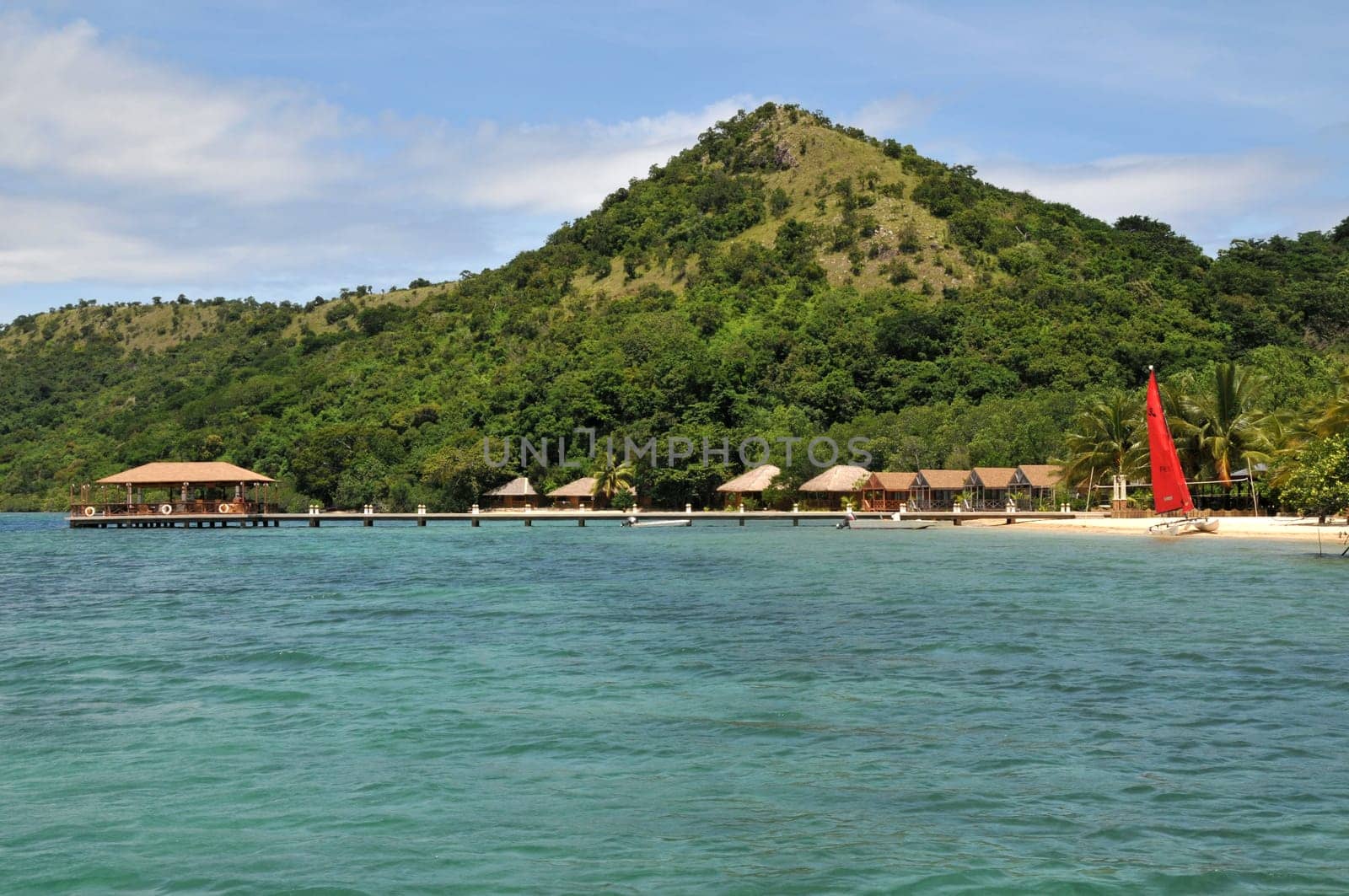 Diving resort in the Philippines