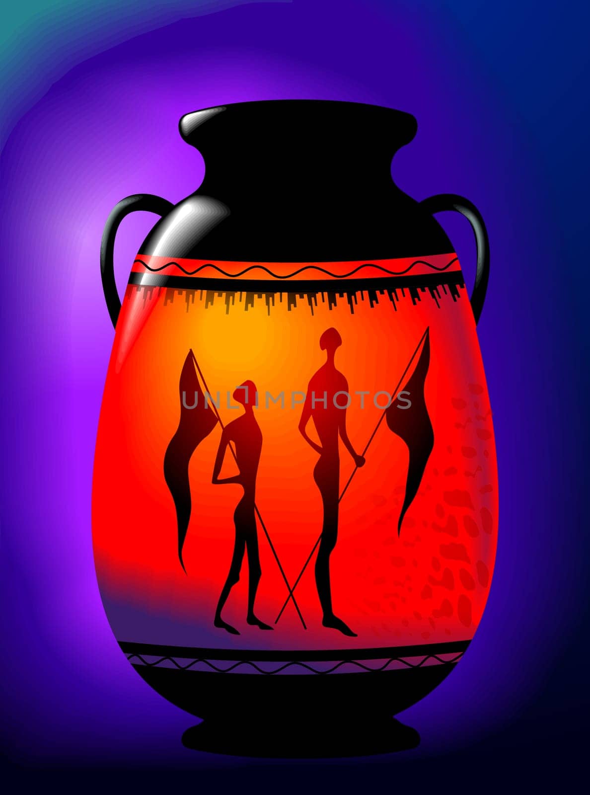 Pot with revolutionary