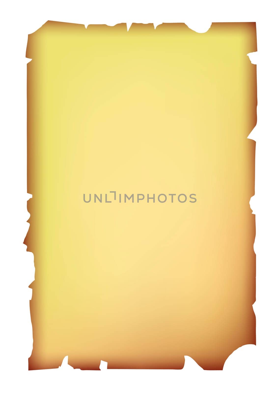 old ragged parchment