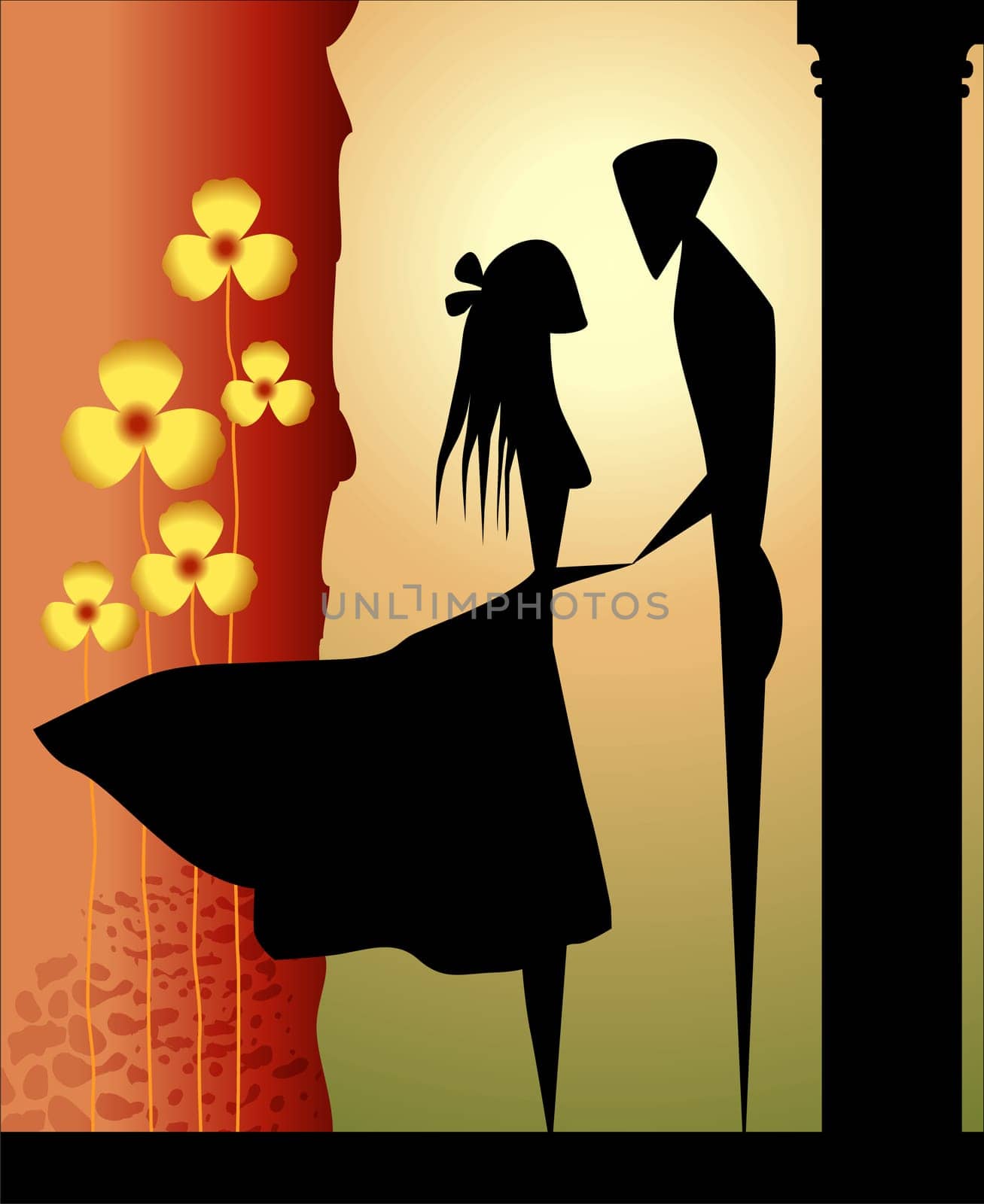 Love and solicitude of the couples