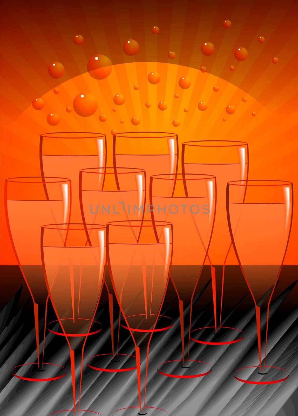 wine glasses