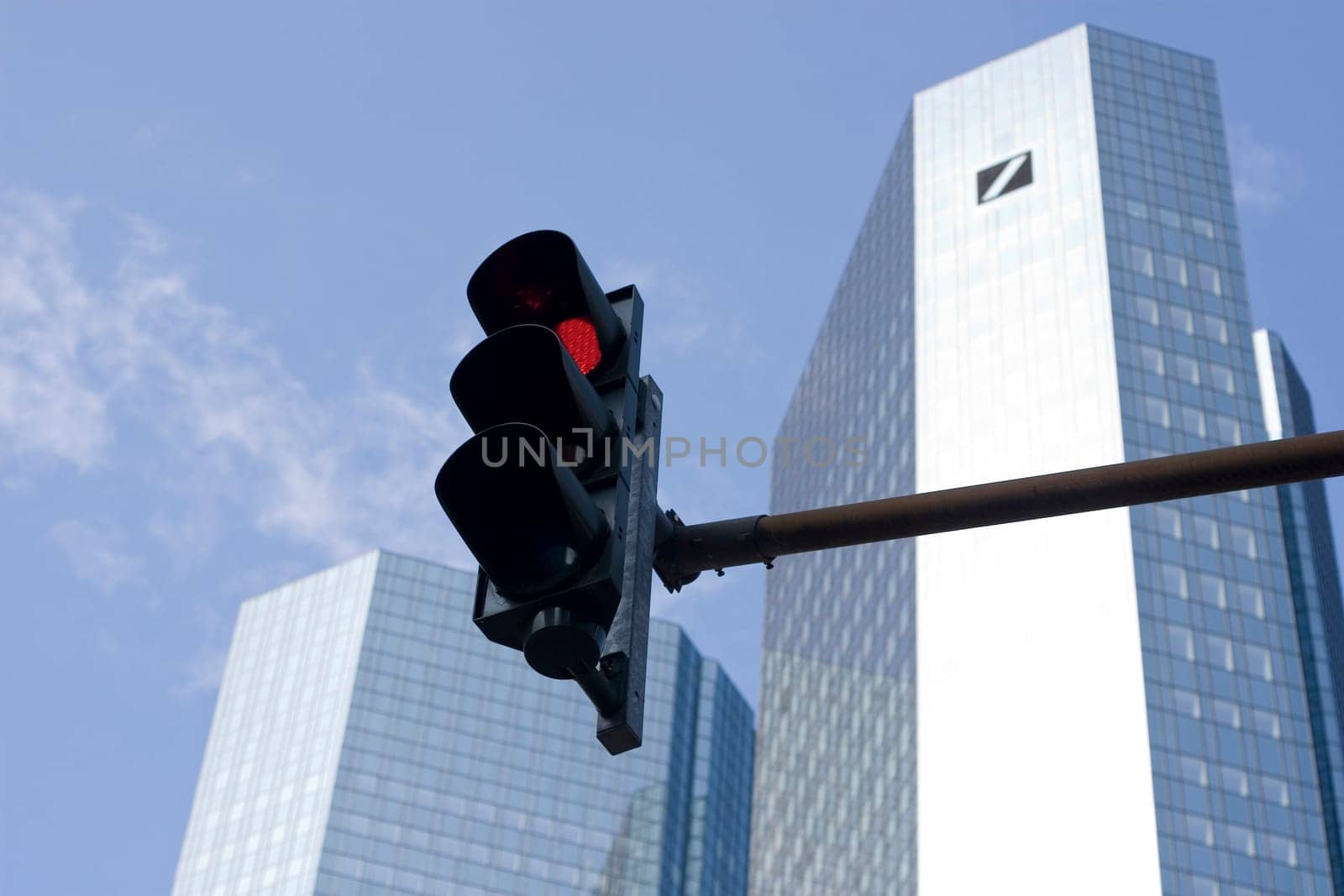 Germany,Frankfurt,Deutsche Bank headquarters at the Taunusanlage