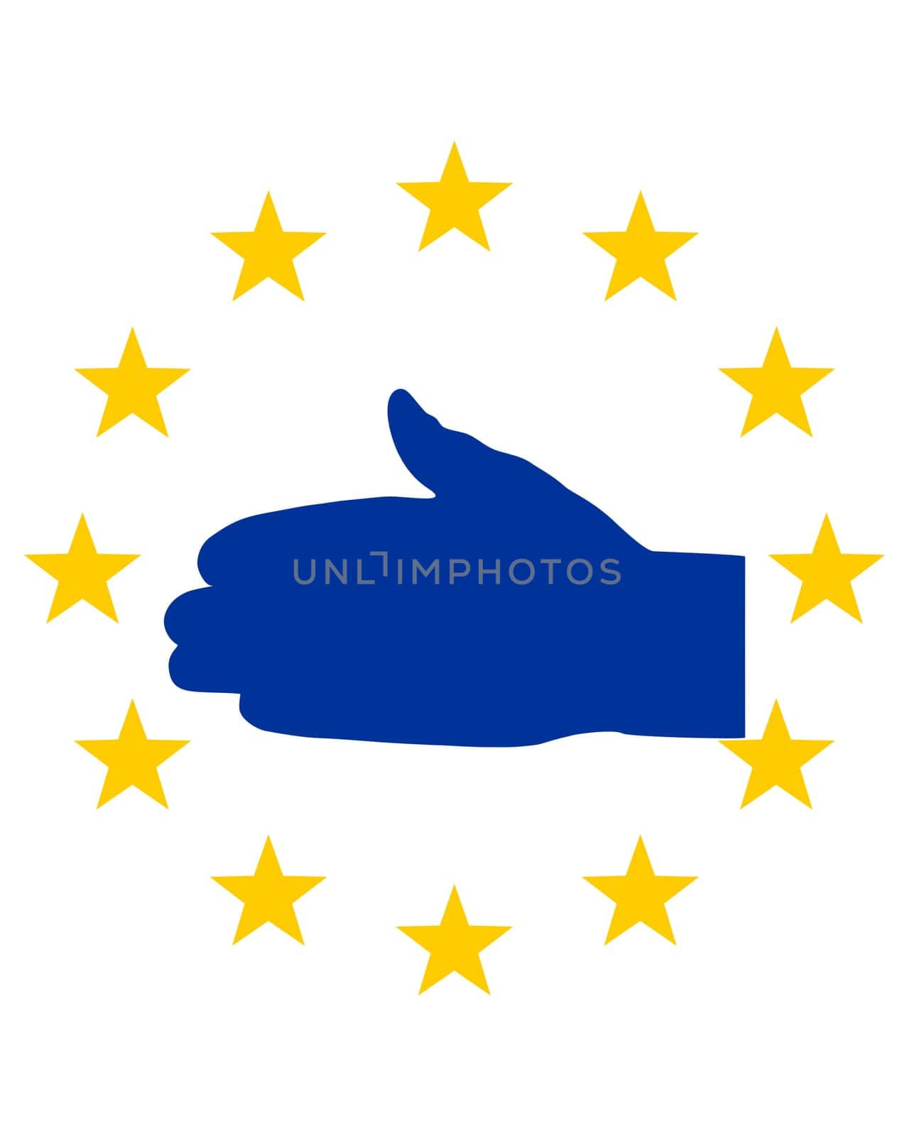 European handshake