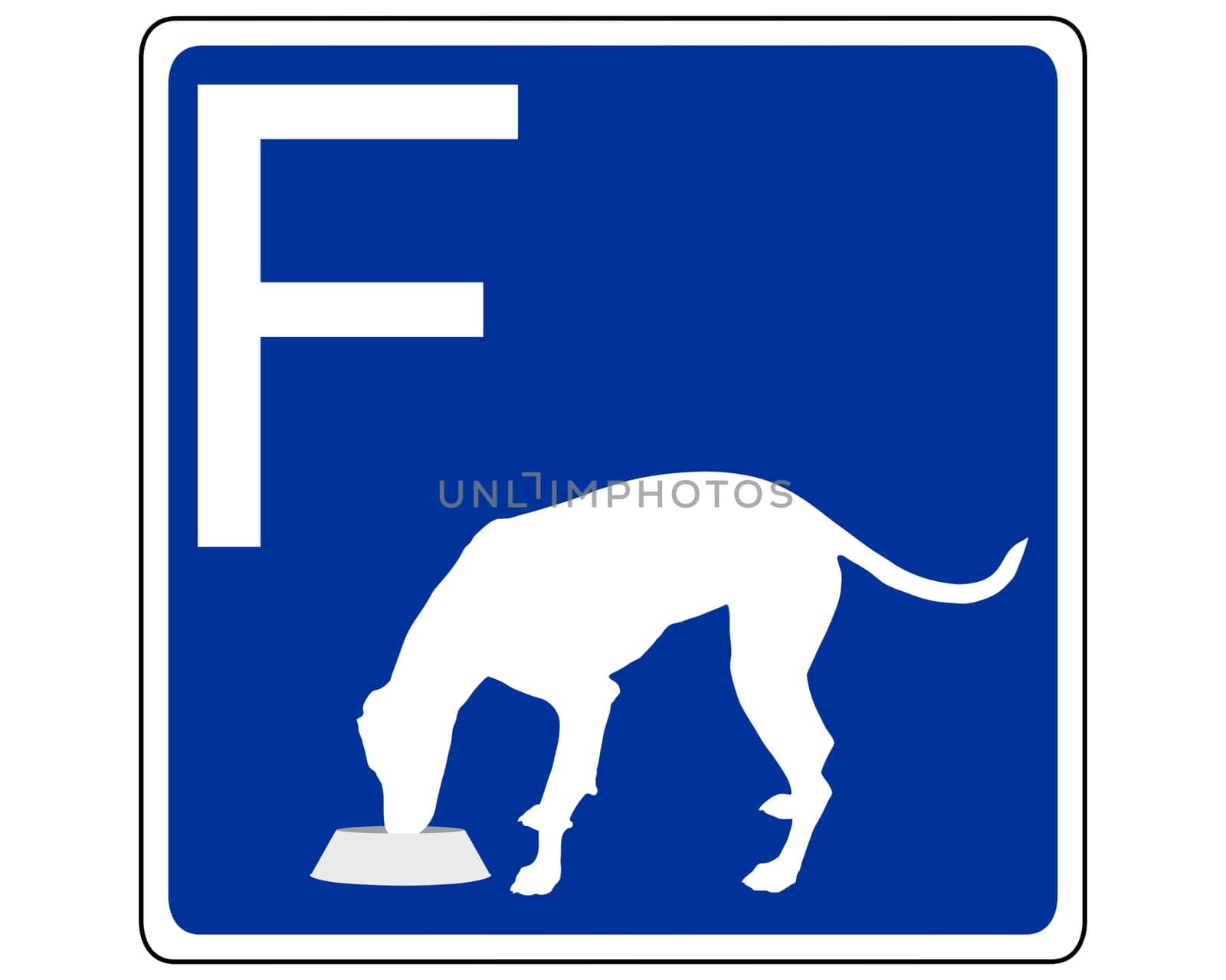 Traffic signs for dogs