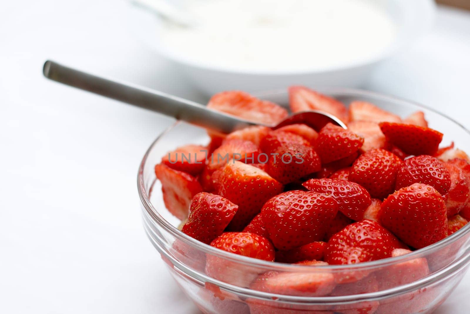 Strawberries in a bowl