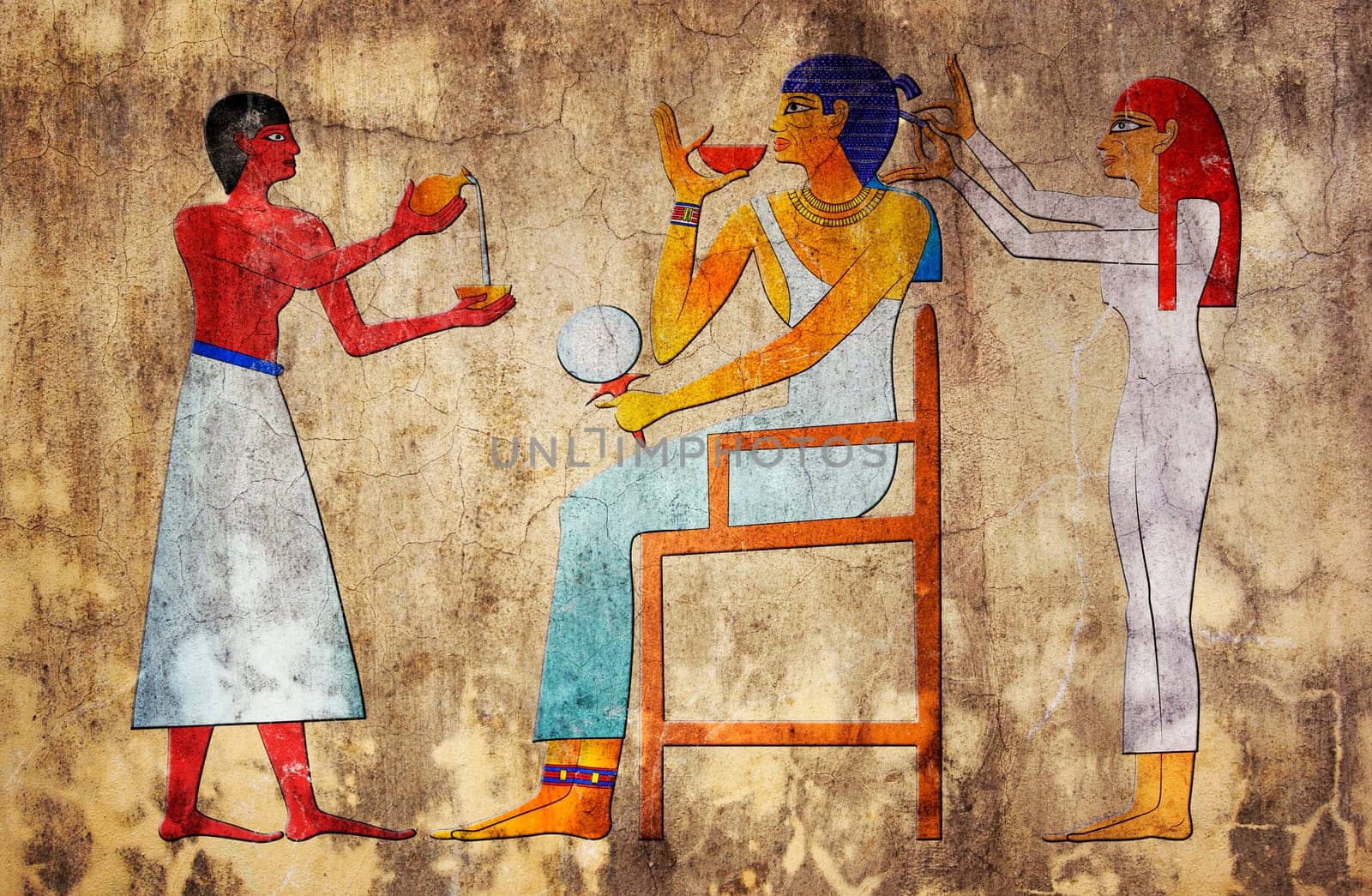 hairdresser of ancient Egypt