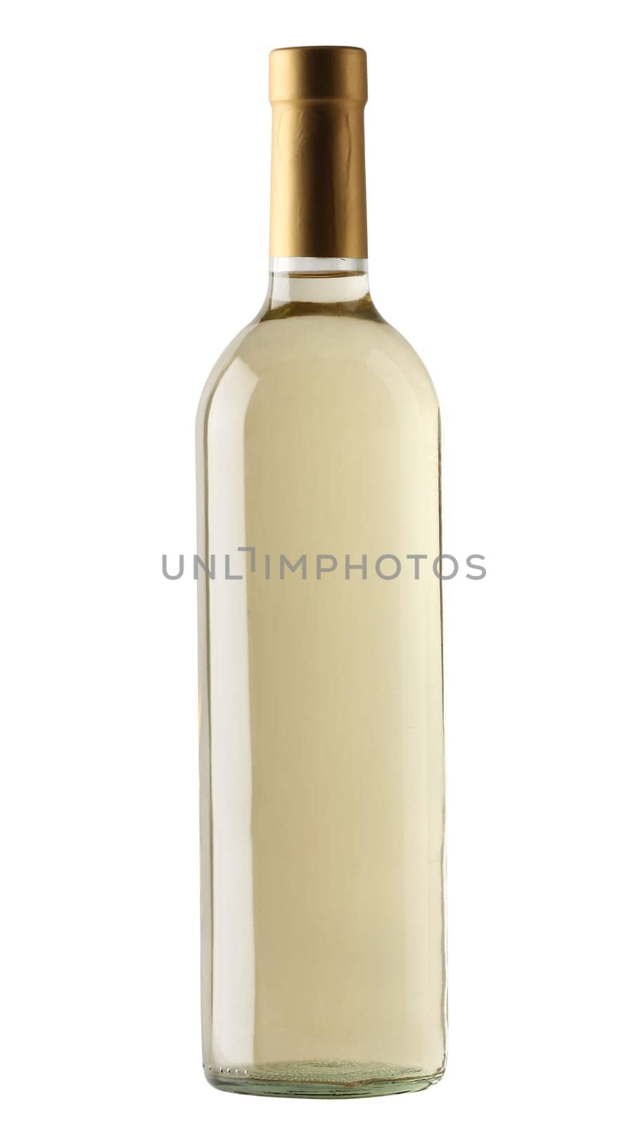 White wine bottle