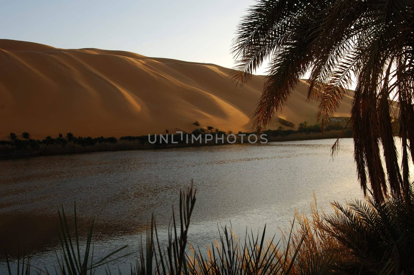 Gabron Desert Lake,Sahara Desert,Libya