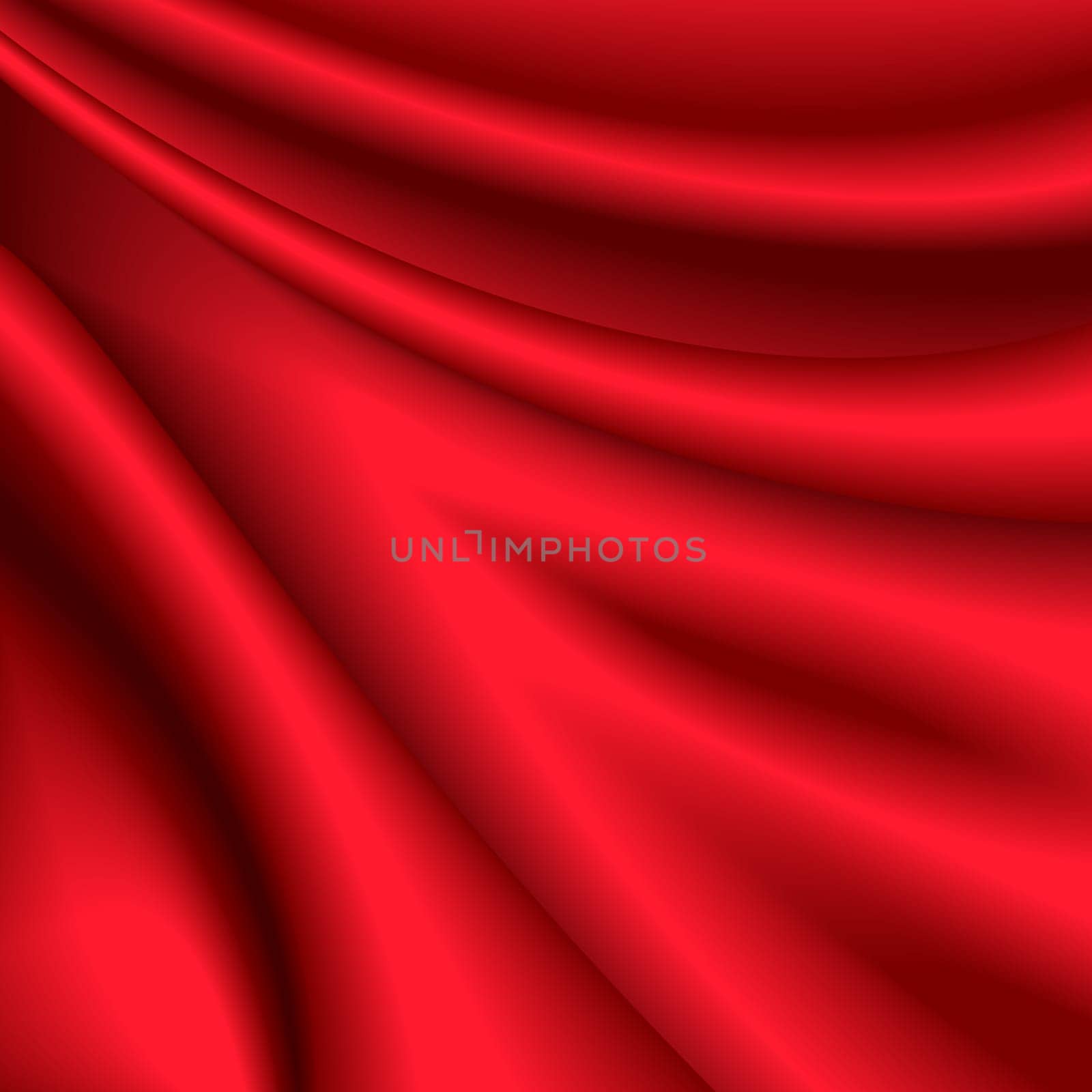 Red silk background