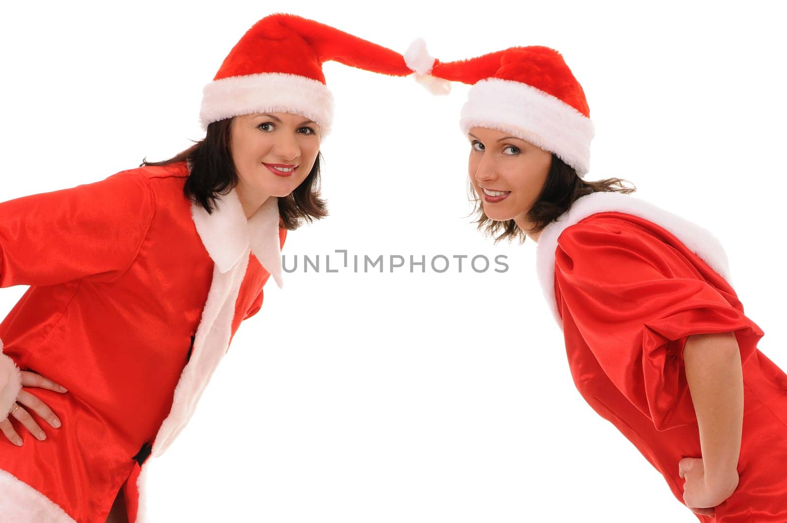 two women santa