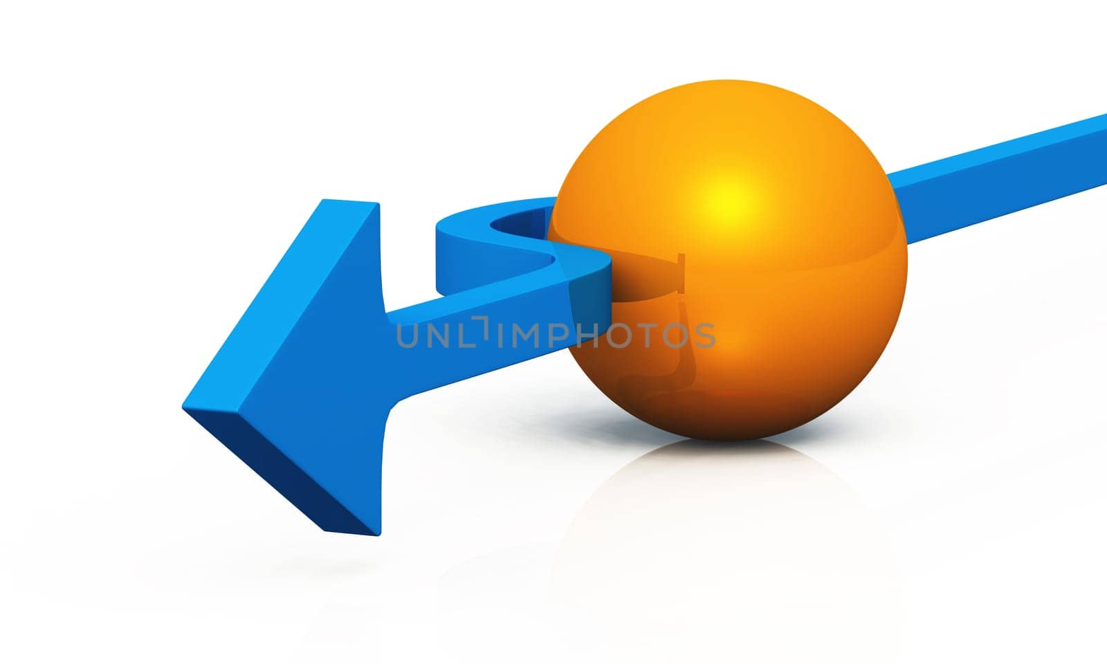 3D - The Solution 07 - Blue Orange