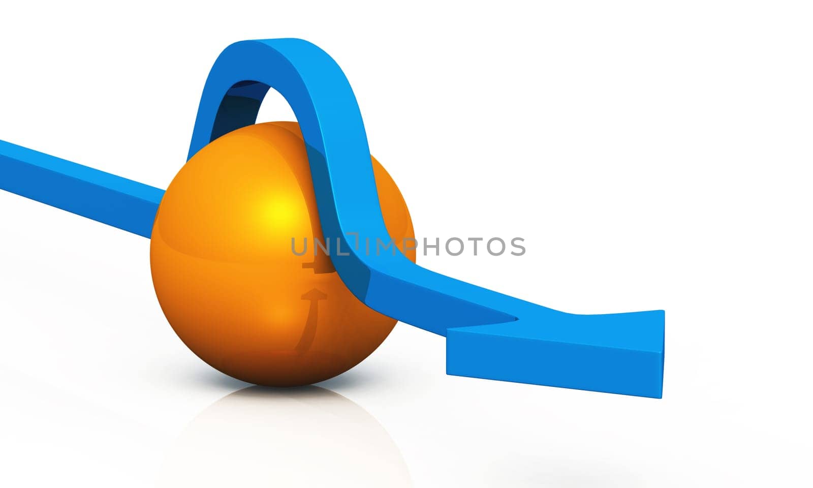 3D - The Solution 04 - Blue Orange