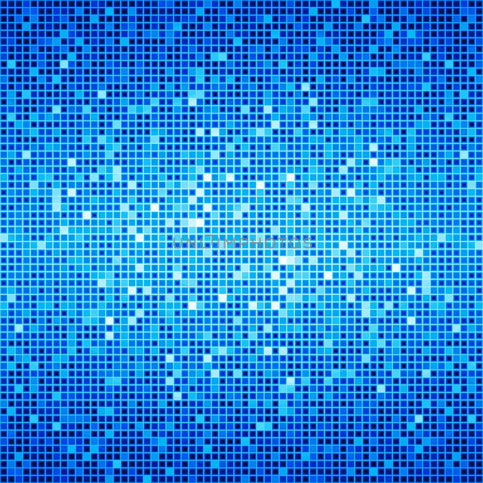 Blue Ocean Disco Matrix Background