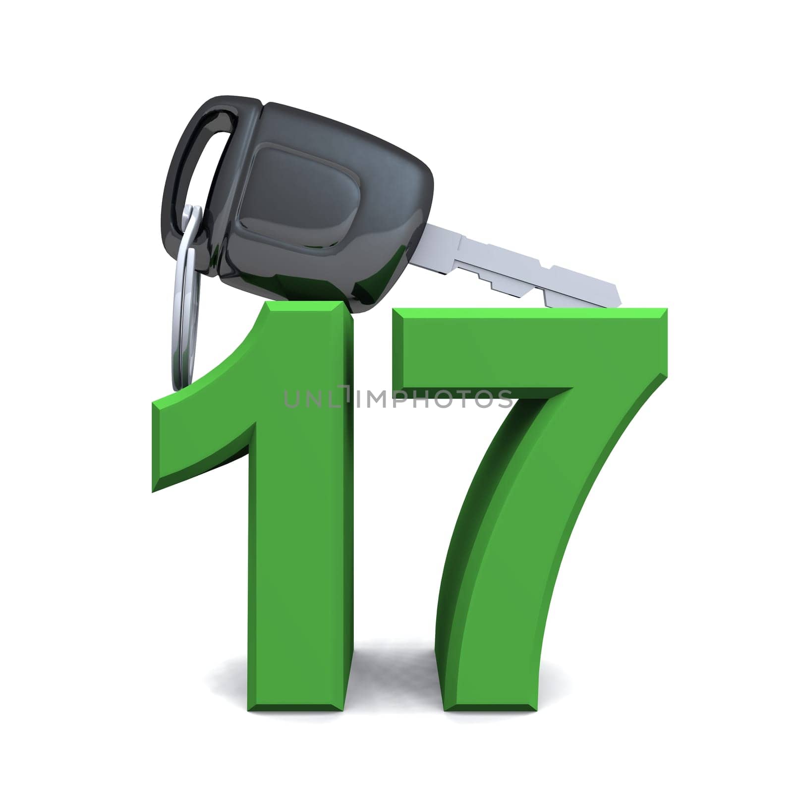 Driver's license at 17 - Green