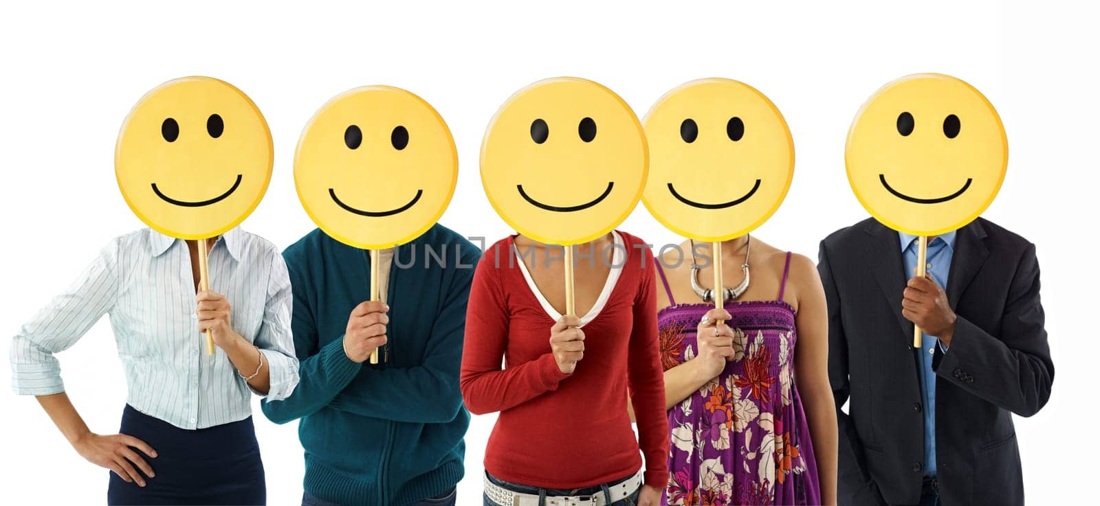 woman with emoticon