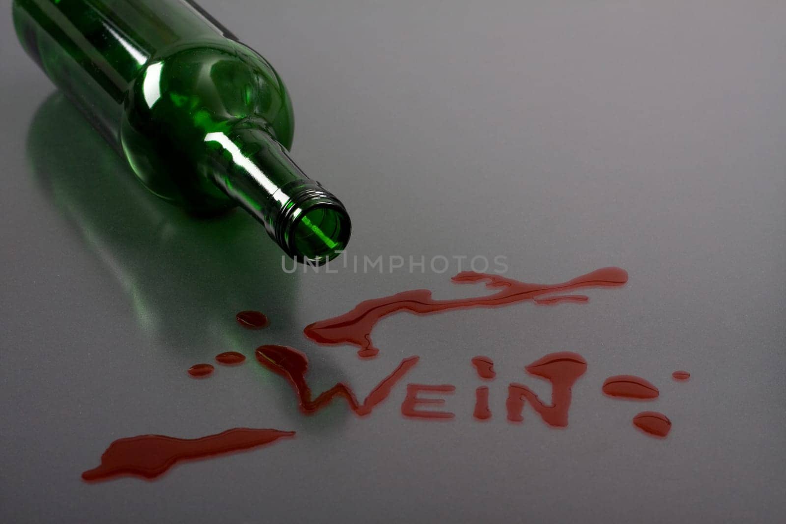 Wine and bottle