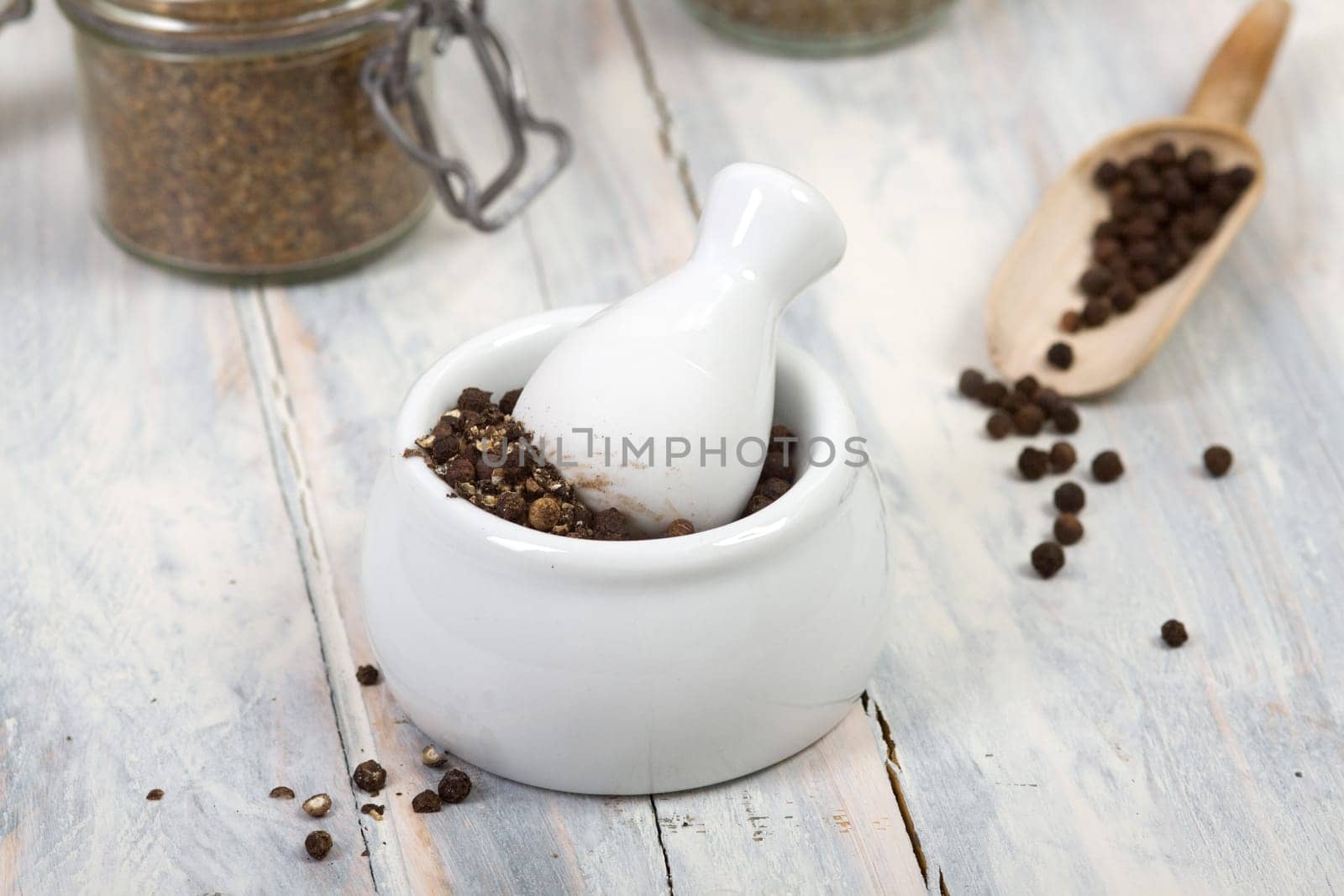 Pepper and bushels