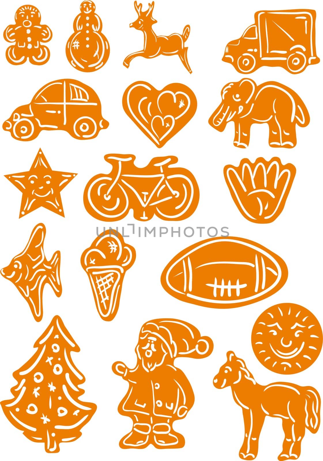 Gingerbread christmas cookies