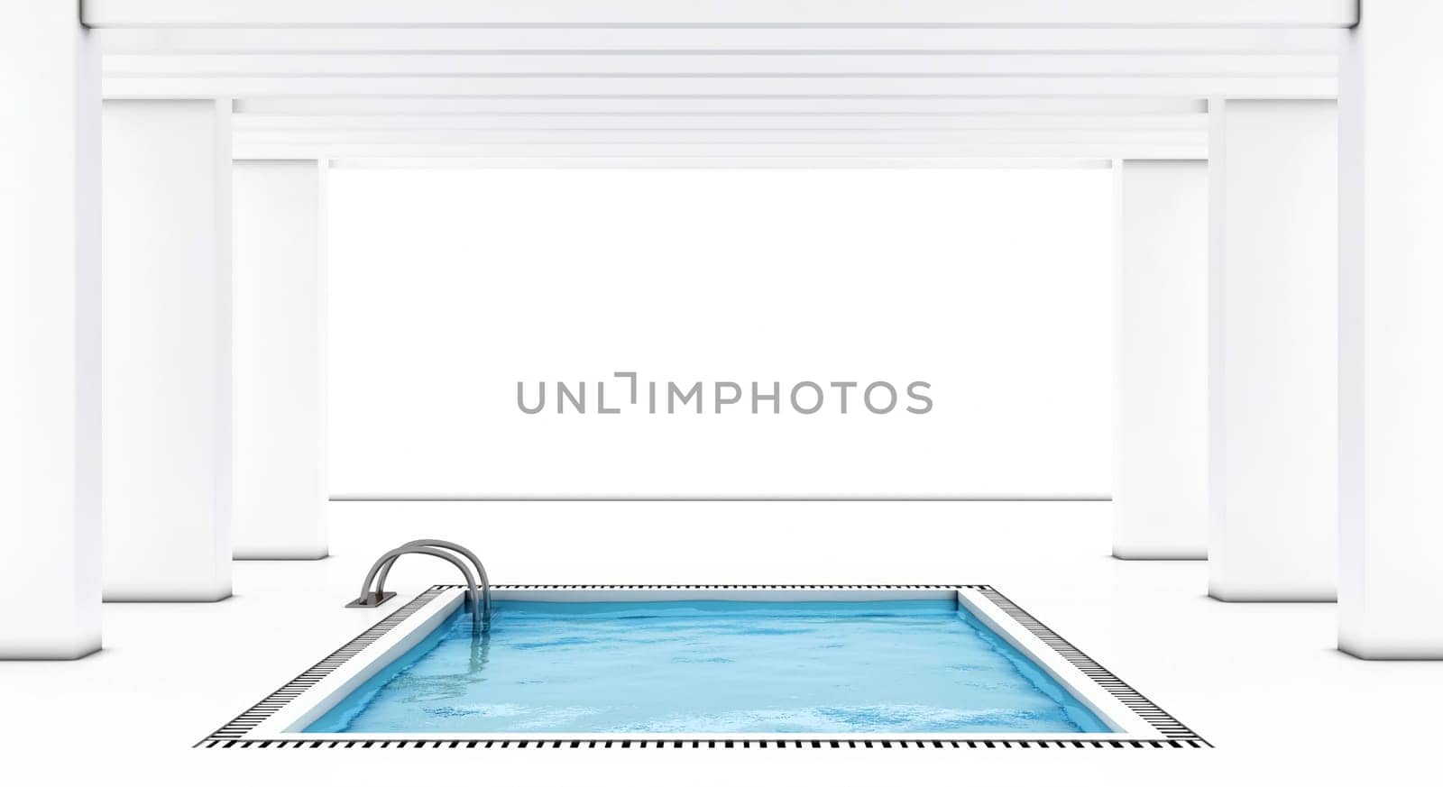 Luxury swimming pool
