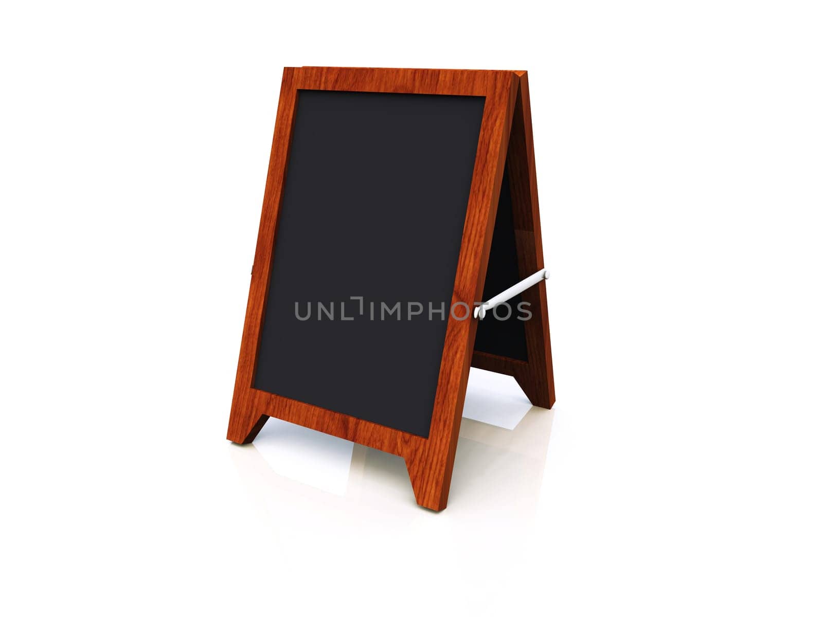 Blank Wooden Panel - Black 01