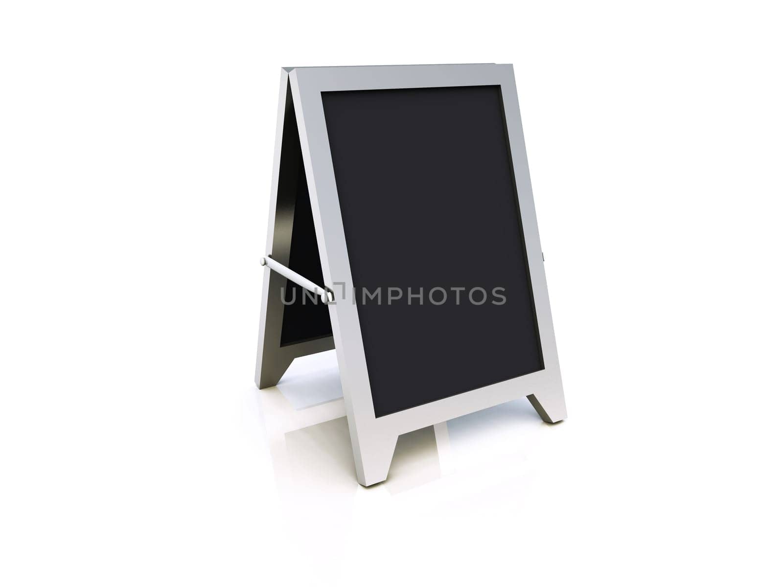 Blank Aluminum Chalkboard - Black 01
