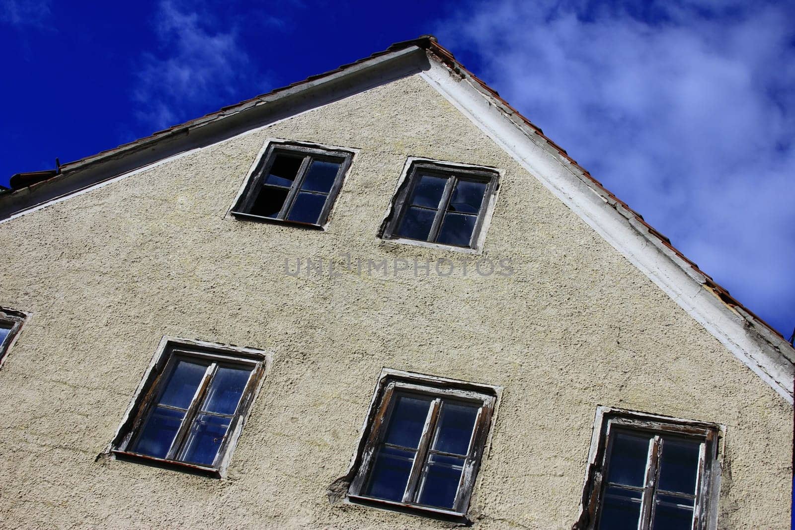 Gable of an old house