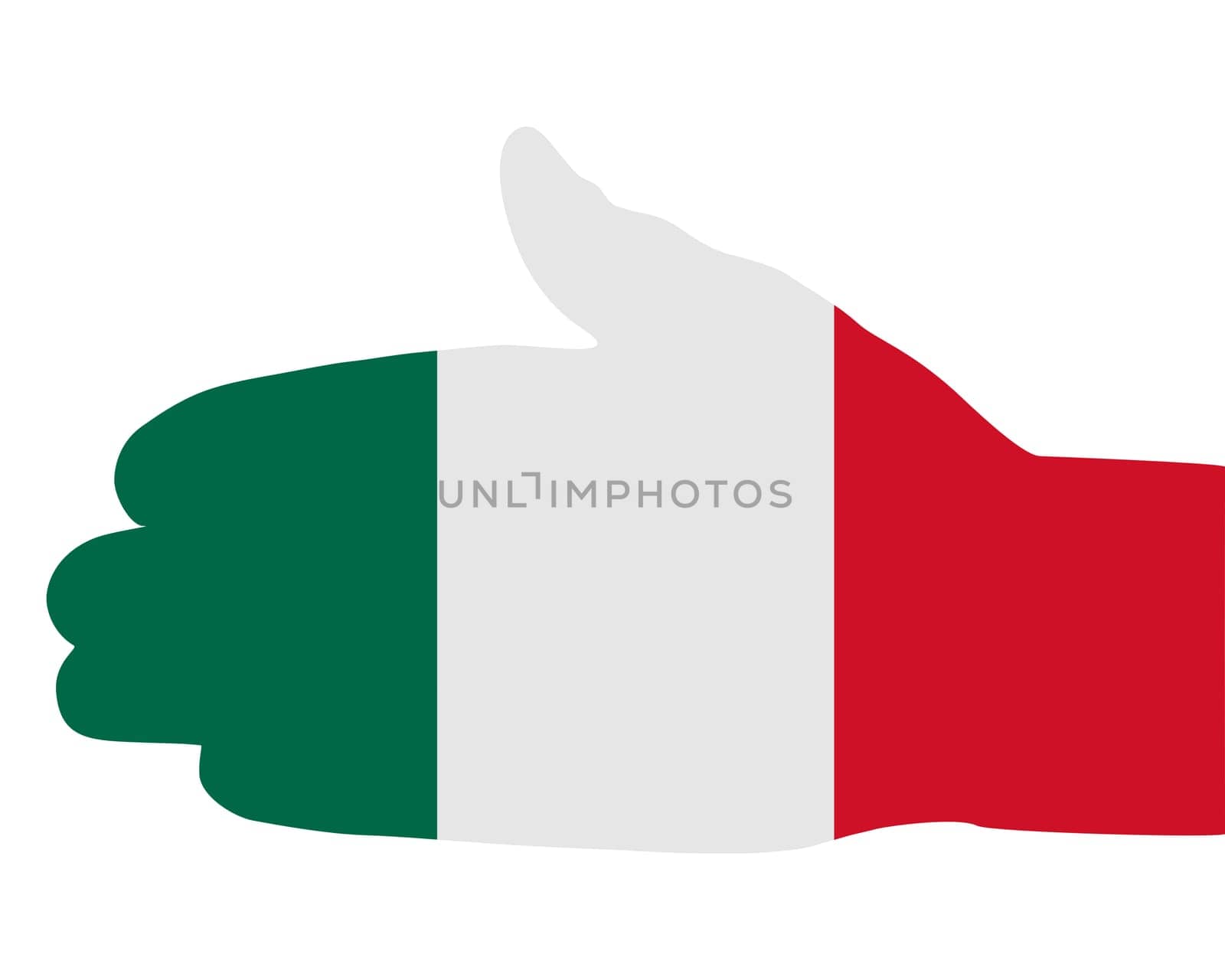Mexican handshake
