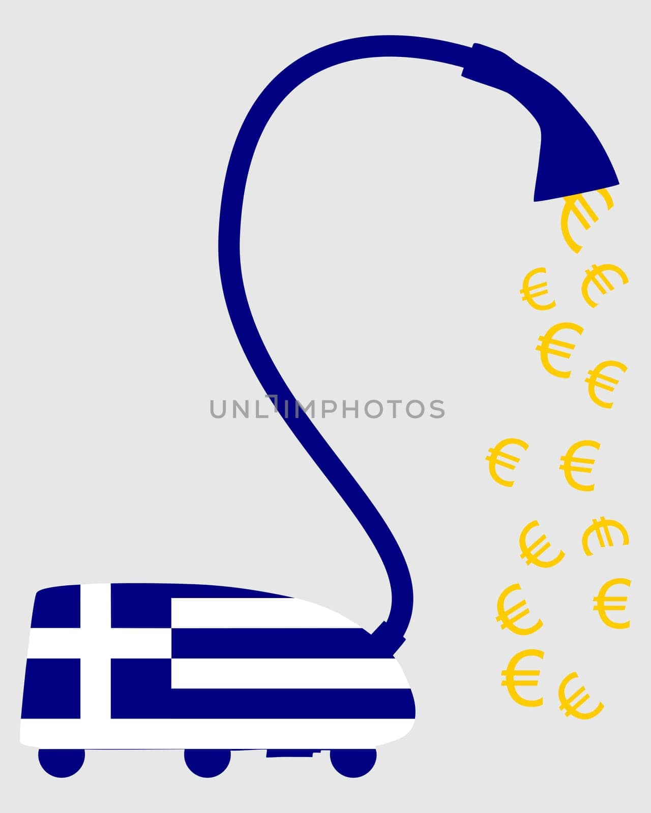 Greek Vacuum Cleaner Sucks Euro