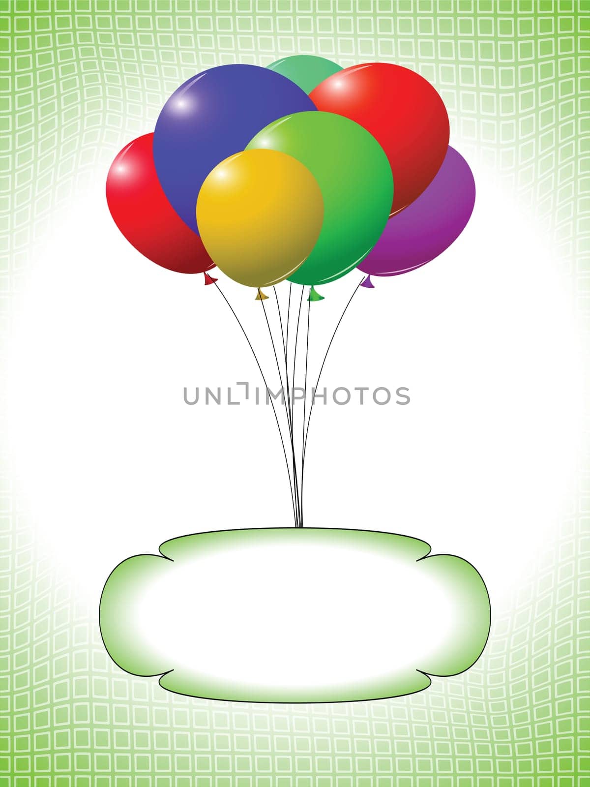 balloons and bubble