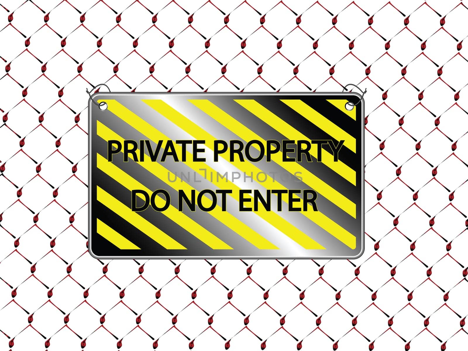 do not enter inscription