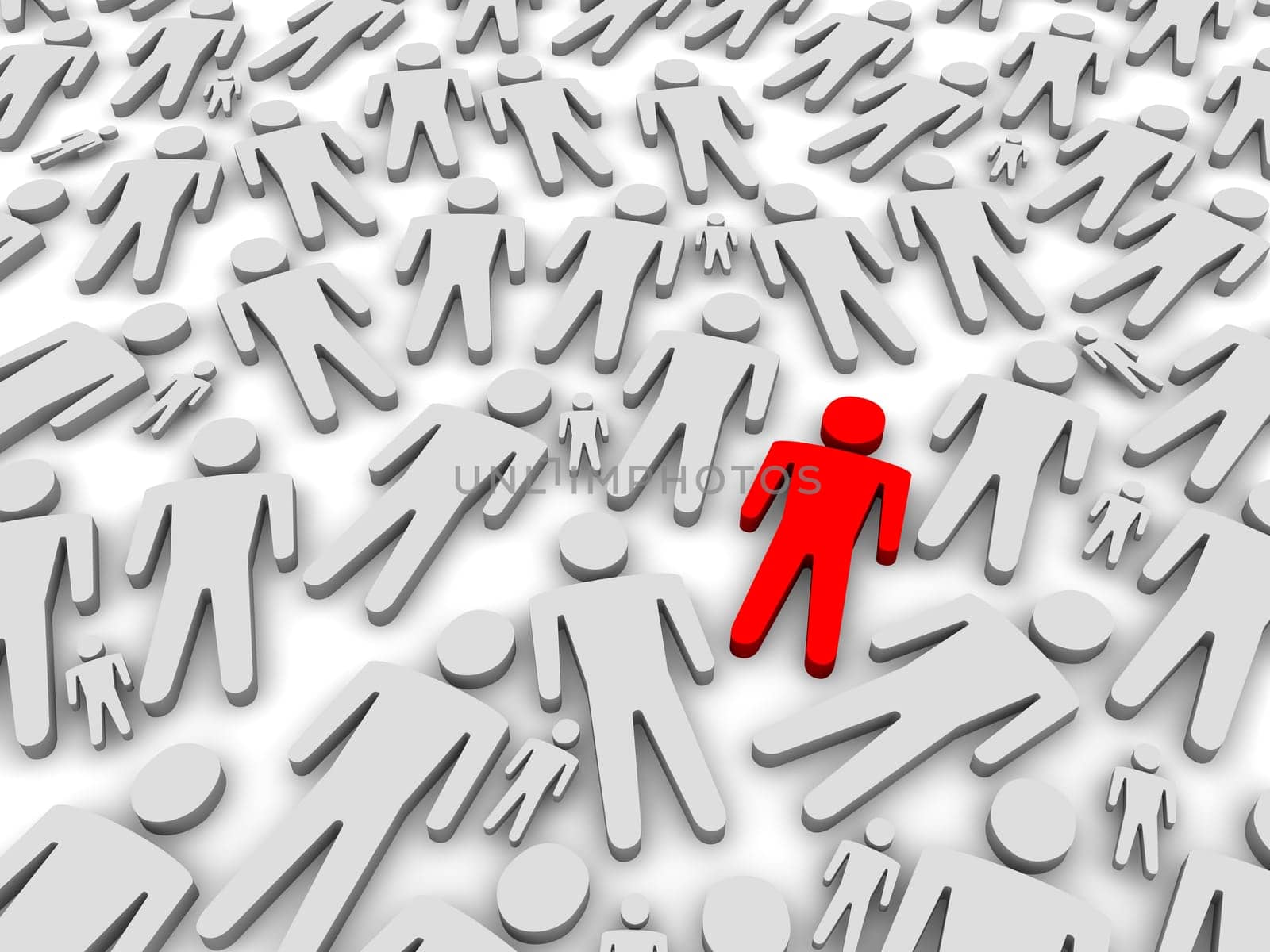 Standing out of the crowd