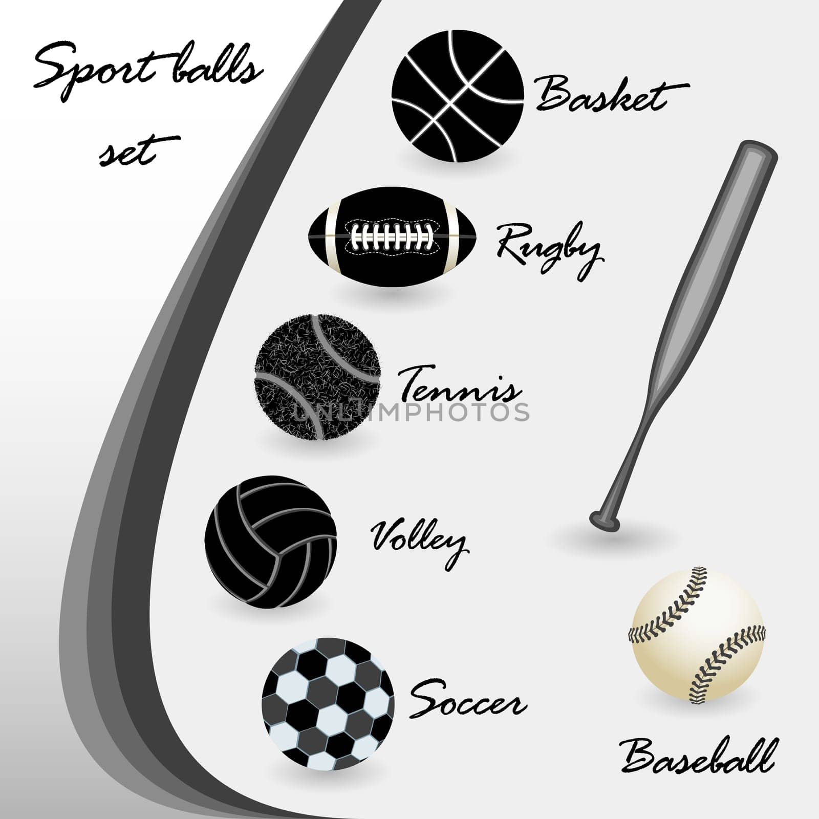 sport balls set