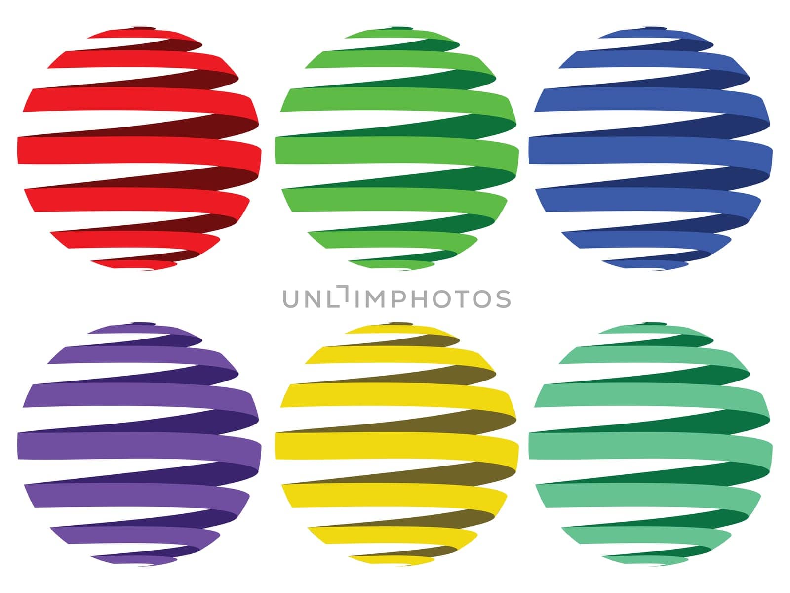 sphere ribbons