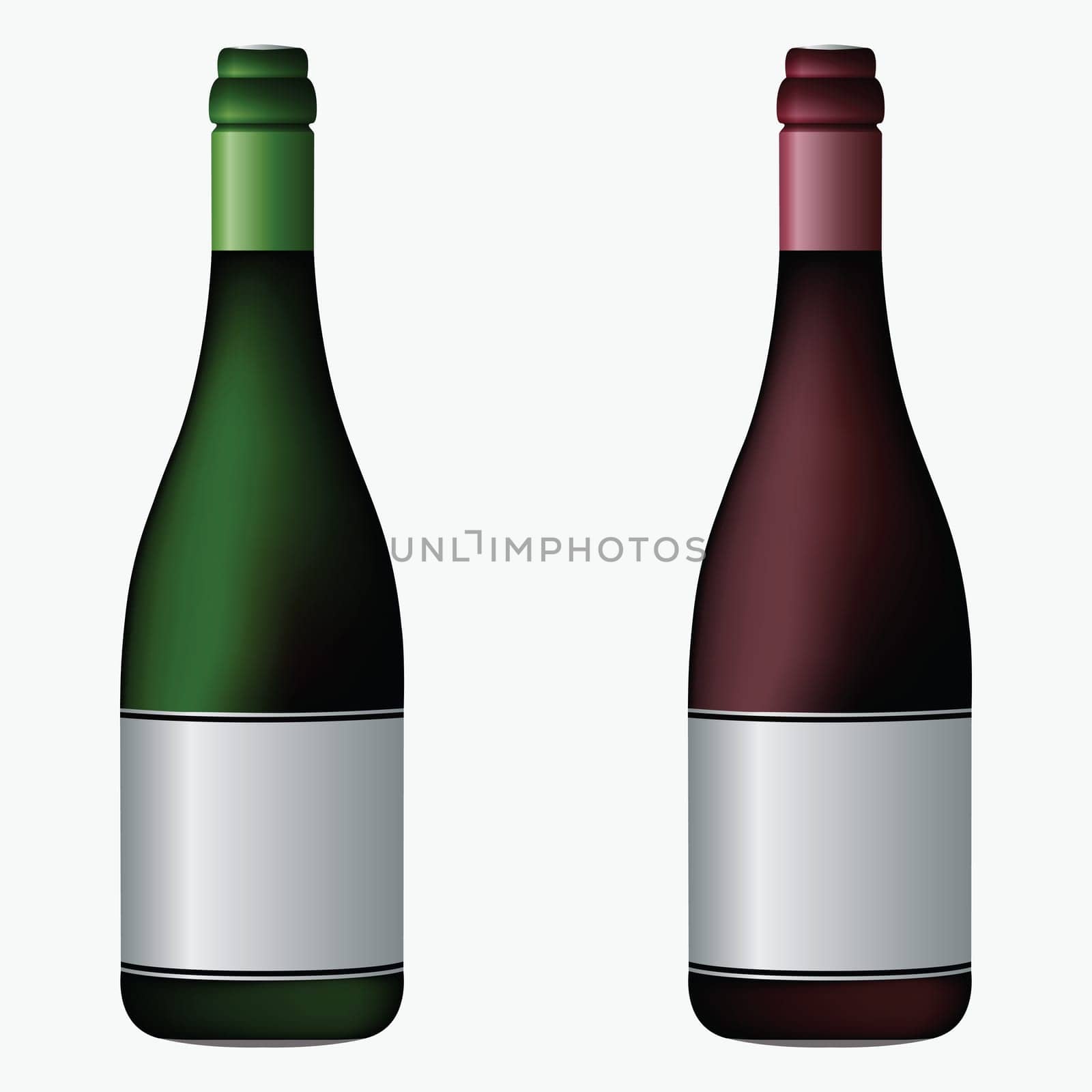 wine bottles