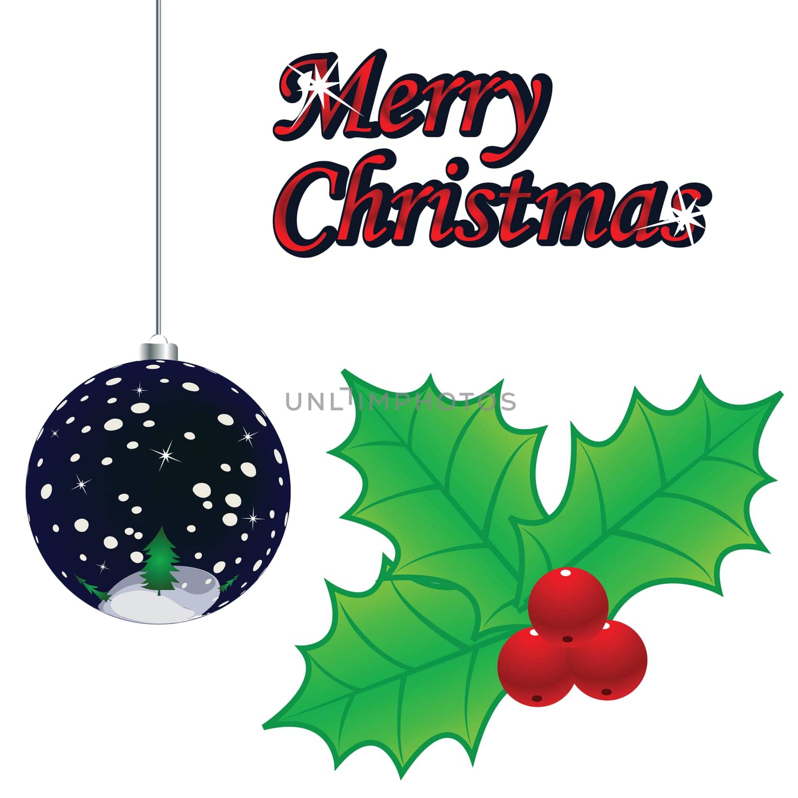 christmas abstract background
